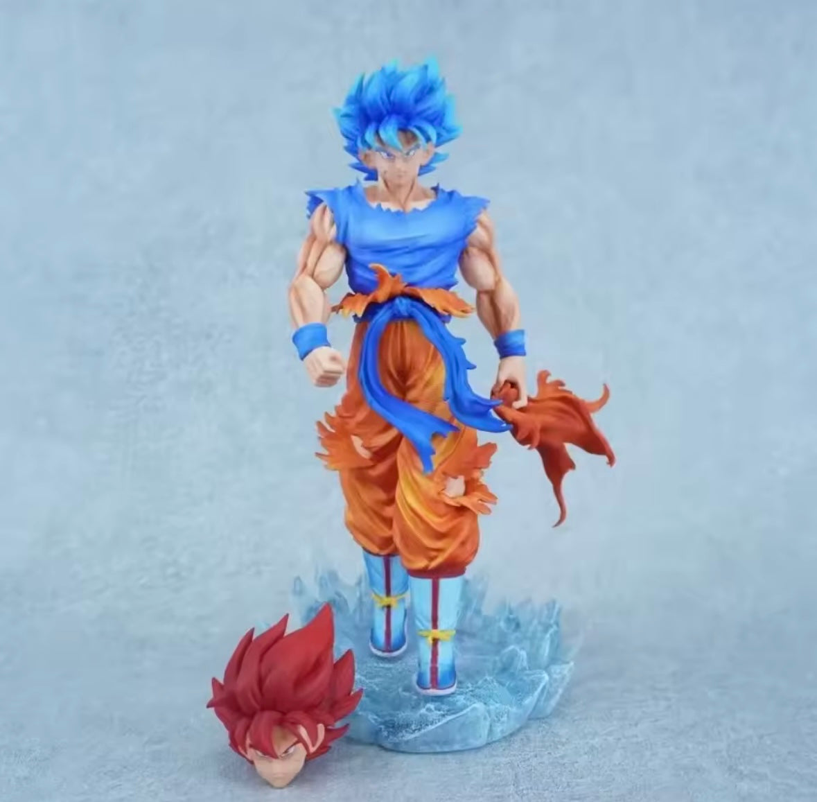 Son goku ssjB & God / 35 cm