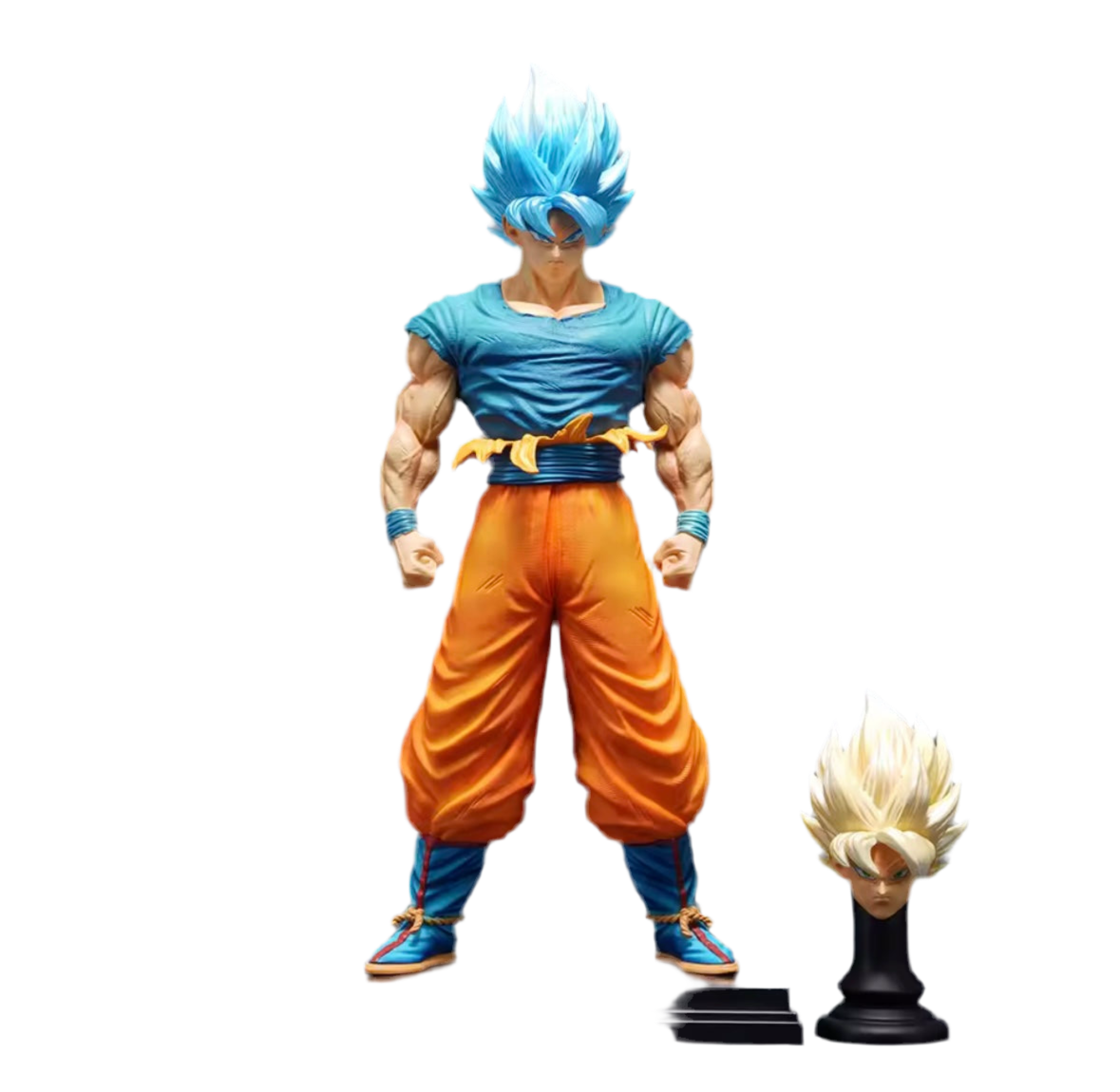 Goku ssj1 & Blue / 32 cm